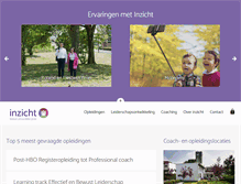Tablet Screenshot of inzicht.nl